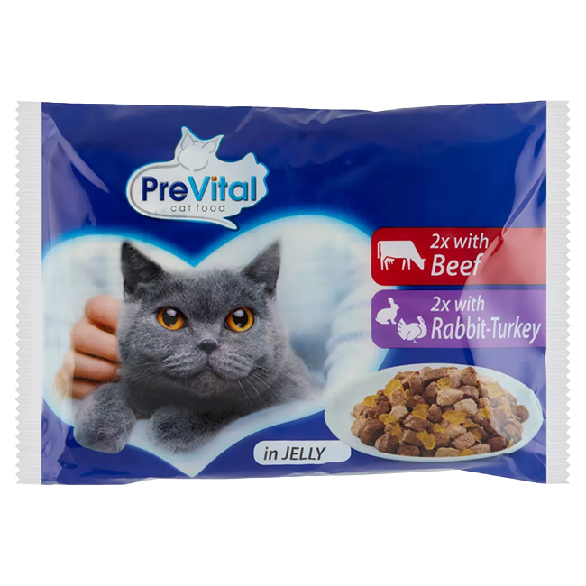 Prevital alutasak aszpikban 4x100g