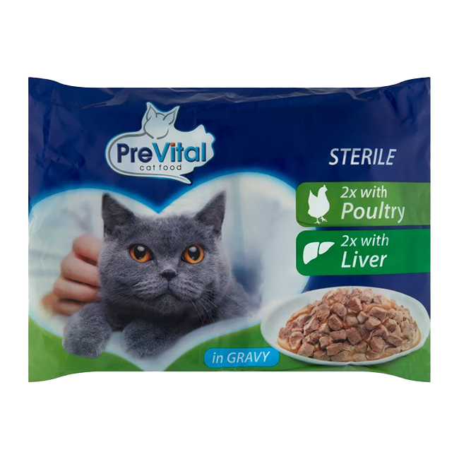Prevital alutasak aszpikban 4x100g