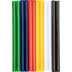 Ragasztórúd színes 11mm 20cm 12db