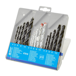 Mega fúrókészlet 4-10mm 15db