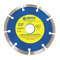 Mega szegmentált gyémánt vágókorong 180x2.2x7.0x22.2mm