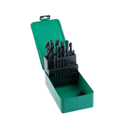 HSS fémfúró készlet 19db-os 1-10mm