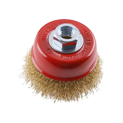 Festa sárgaréz bevonatú drót fazékkefe flexre M14