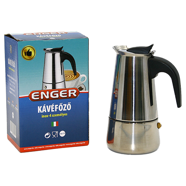 Enger kávéfőző inox