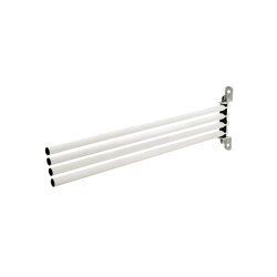 Törölközőtartó 4-es fém