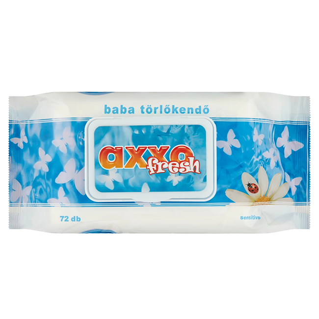 Axxo fresh baba törlőkendő 72db