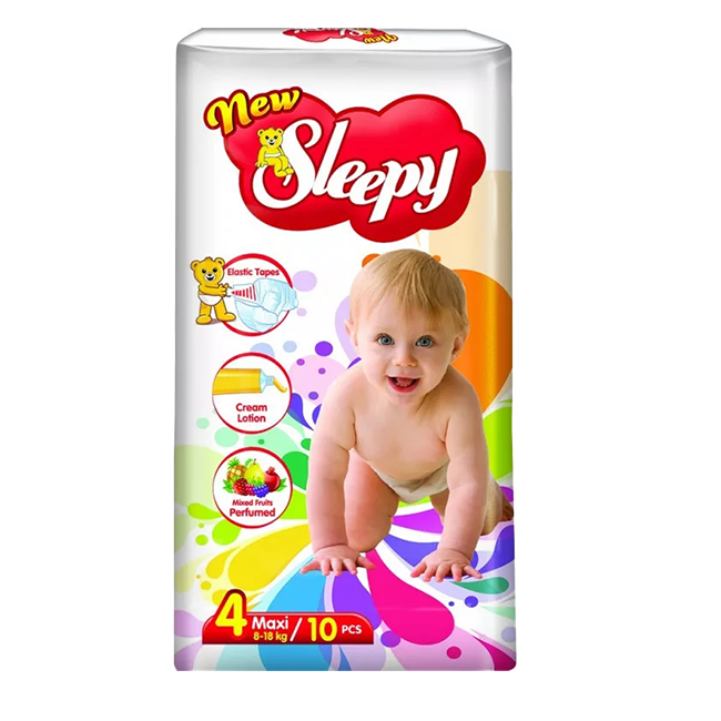 New sleepy 4 maxi 8-18kg 10db