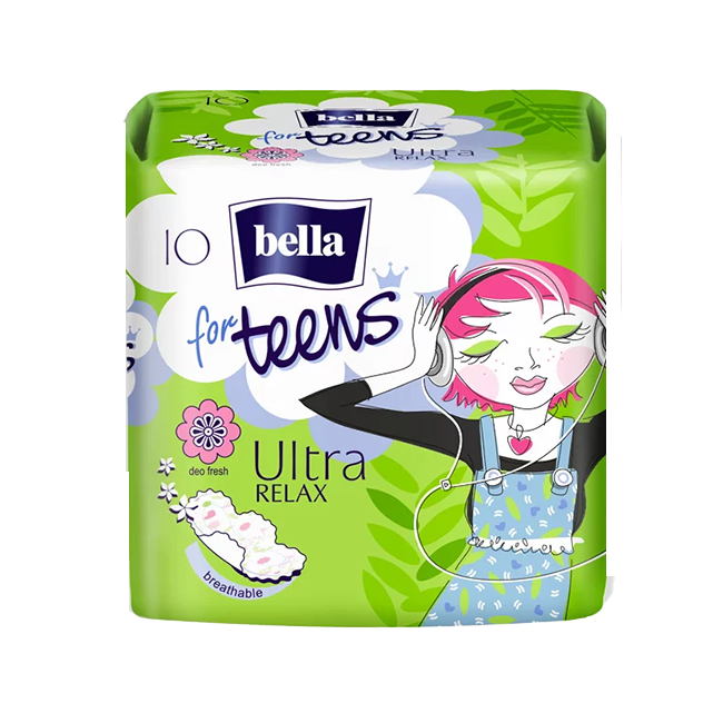 Bella for teens egészségügyi betét 10db