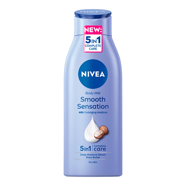 Nivea smooth sensation 5in1 testápoló 400ml