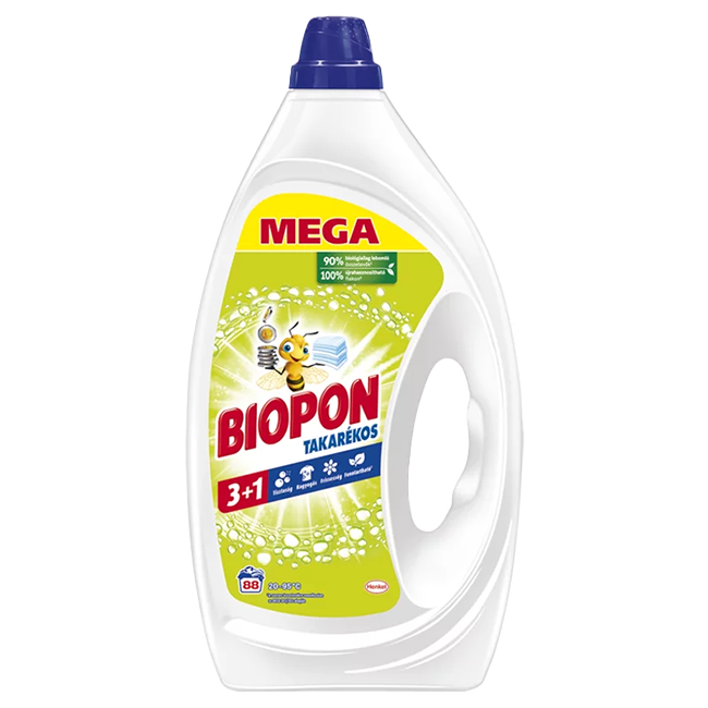 Biopon mega takarékos folyékony mosószer 3960ml