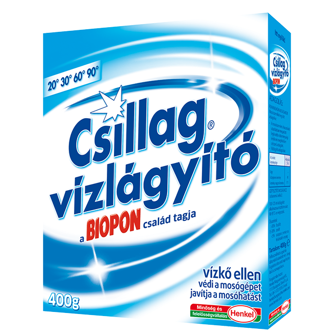 Biopon csillag vízlágyító 400g