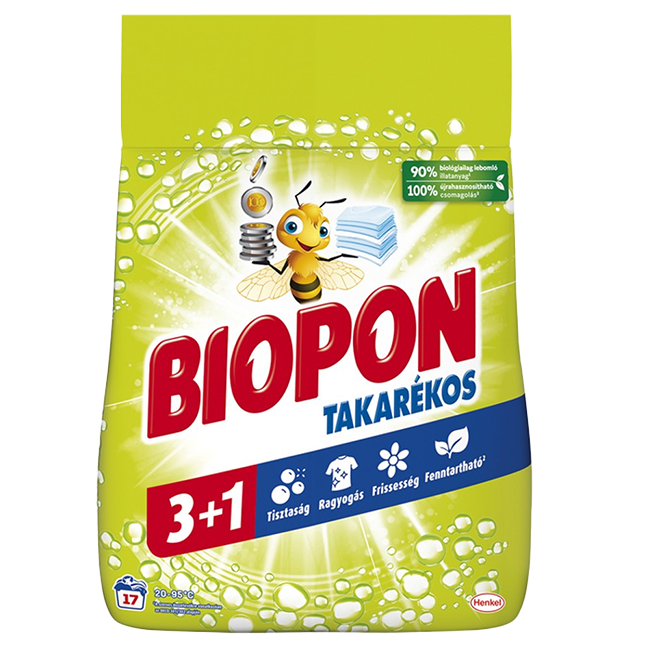 Biopon takarékos mosópor