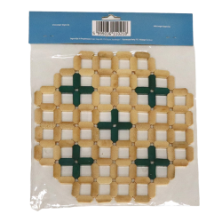 Bambusz edényalátét 20x20cm