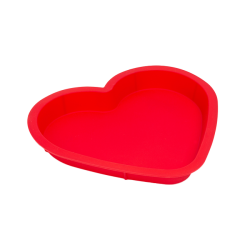 Szív alakú szilikonos sütőforma