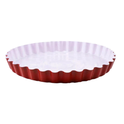 Gyümölcstorta forma kerámia bevonatos