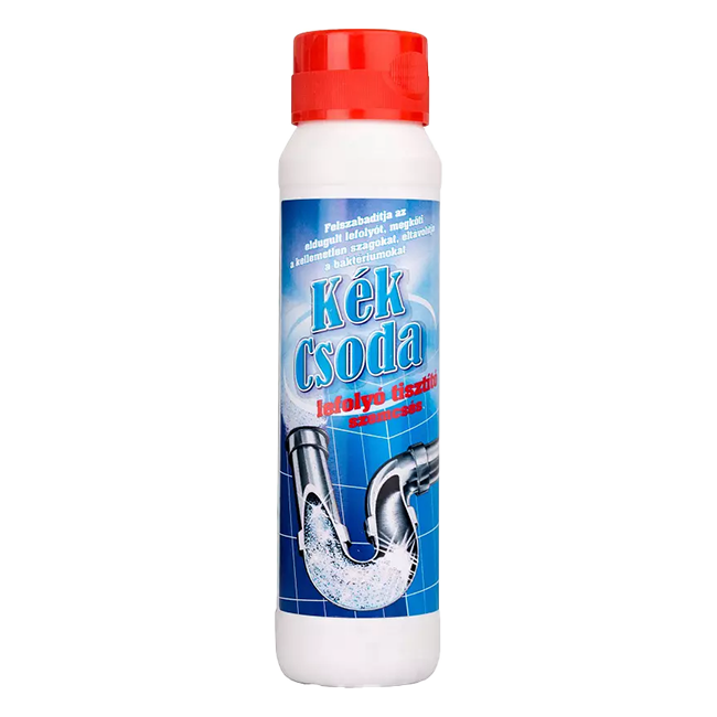 Kék csoda lefolyó tisztító szemcsés 500g