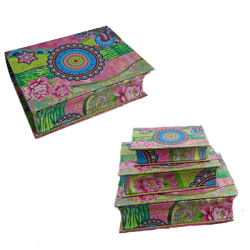 Könyvformájú ajándékdoboz 3db-os