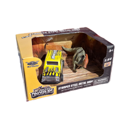 Dinoszaurusz és autó