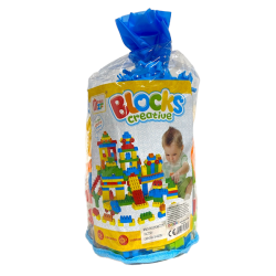 Építőkocka készlet 200 db-os