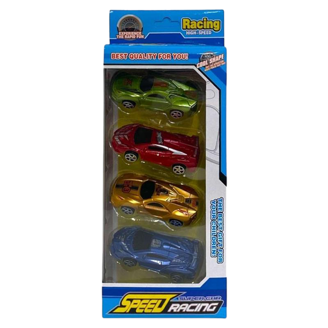 Sportautó készlet 4db Sportautó készlet 4db