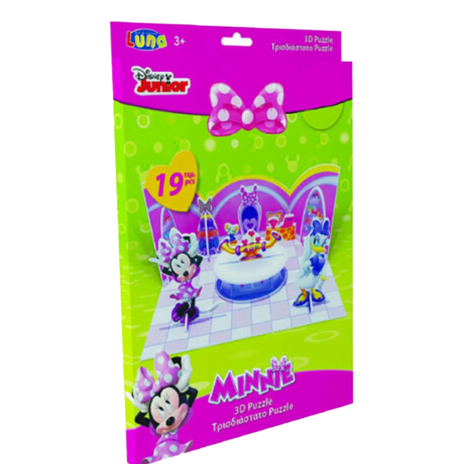 Disnep junior minnie 3d puzzle