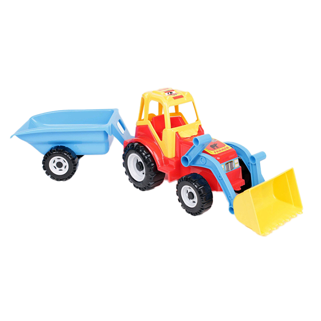 Traktor pótkocsival