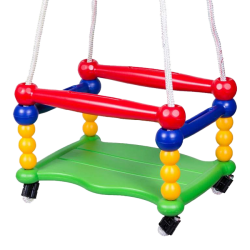 Műanyag keretes hinta