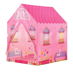 Rózsaszín játszó gyereksátor 95x72x102cm