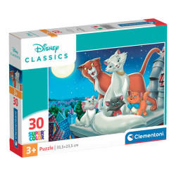 Clementoni Macskarisztokraták puzzle 30db