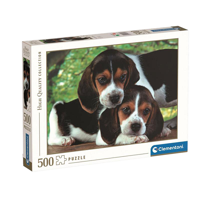 Clementoni kutyák puzzle 500db