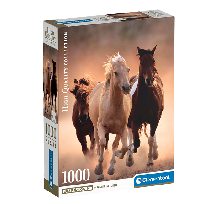 Clementoni lovak puzzle 1000db