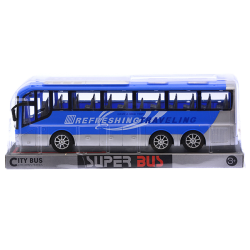 Busz lendkerekes kék