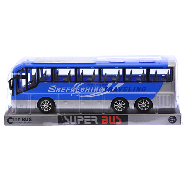 Busz lendkerekes kék