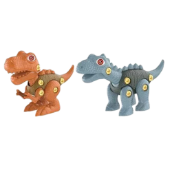 Szerelős dínókészlet 2db