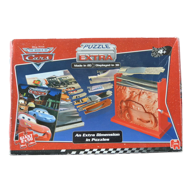 Cars puzzle sculpture 4x36