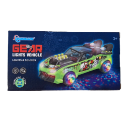 Gear lights vehicle