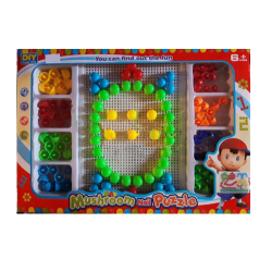 Mushroom nail puzzle