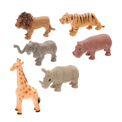 Nyomogatós játék szafari állatok