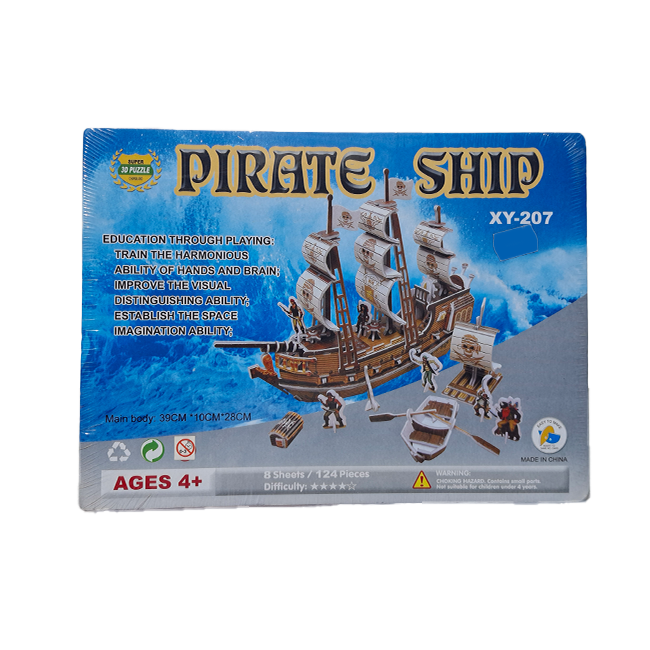 Pirate ship 124db-os