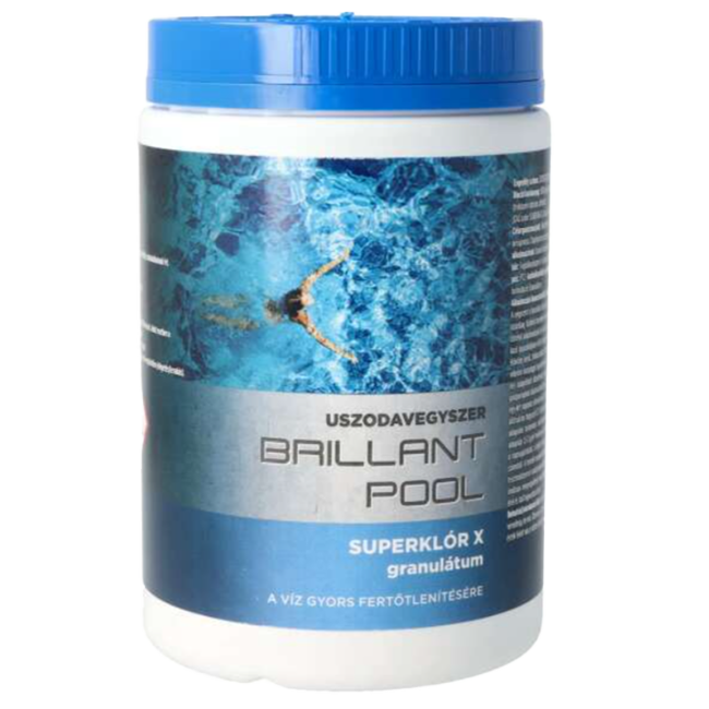 Brillant pool superklór x granulátum 0,8kg Brillant pool superklór x granulátum 0,8kg