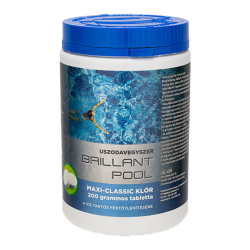 Brillant pool maxi-classic klór p 200grammos tabletta 0,8kg