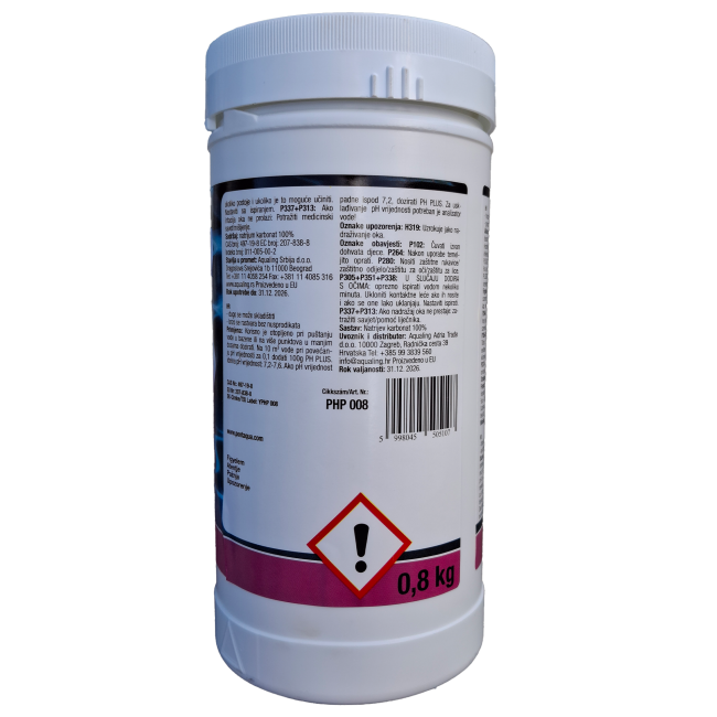 Pontaqua ph plus 0,8kg Pontaqua ph plus 0,8kg