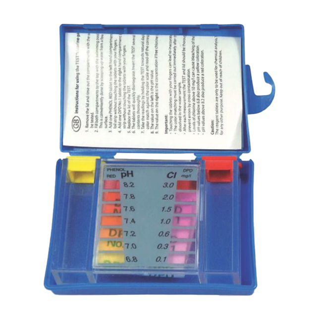 Klór és ph mérő tablettás uszodai Klór és ph mérő tablettás uszodai