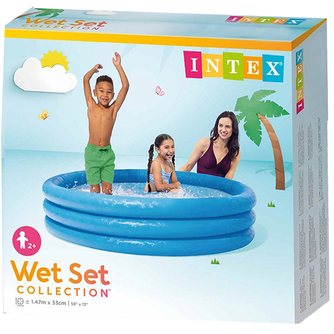 Intex felfújható medence 1,47 m x 33 cm