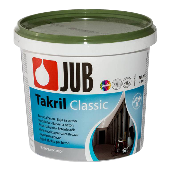 Jub takril classic betonfesték 750ml Jub takril classic betonfesték 750ml