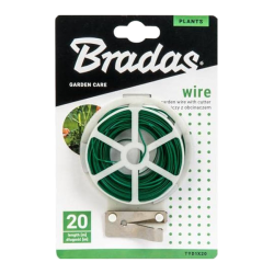 Bradas növény kötöződrót + vágó 20m