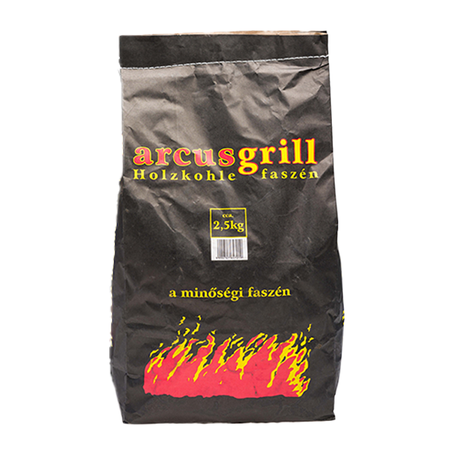 Arcusgrill holzkohle faszén 2,5kg Arcusgrill holzkohle faszén 2,5kg