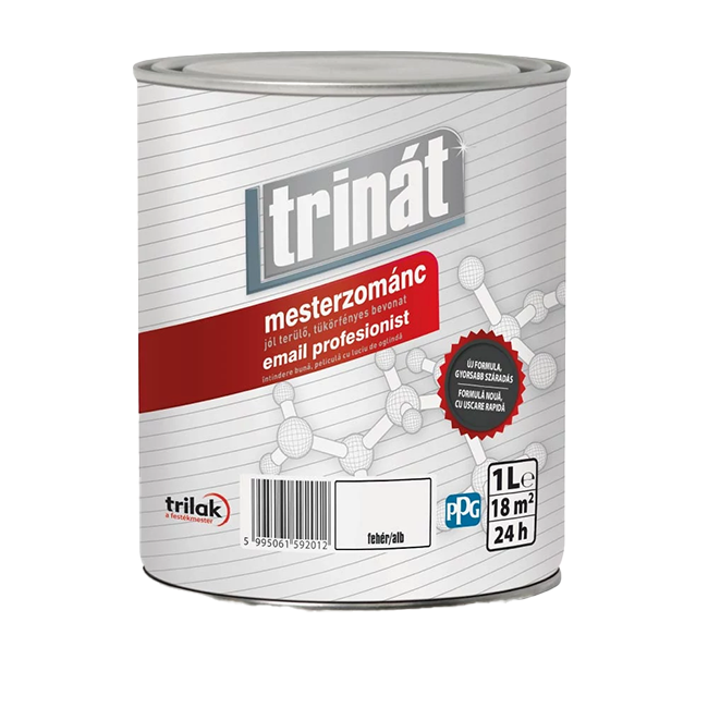 Trinát mesterzománc fehér 1l Trinát mesterzománc fehér 1l