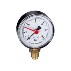 Nyomásmérő óta alsós 6 bar