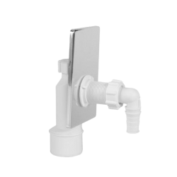 Falba szerelhető mosógépszifon krómozott előlappal STY-510-K